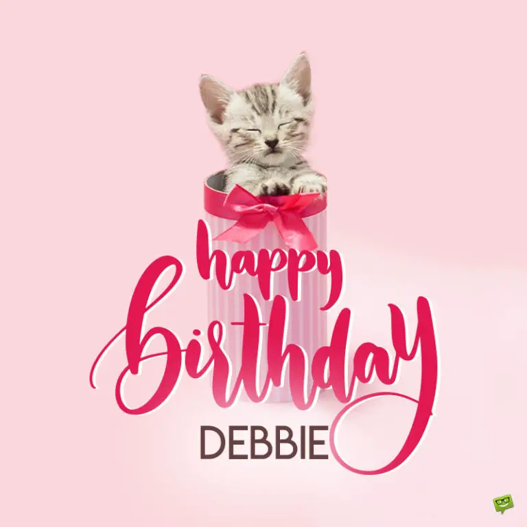 Happy Birthday Debbie Deborah Images And Wishes