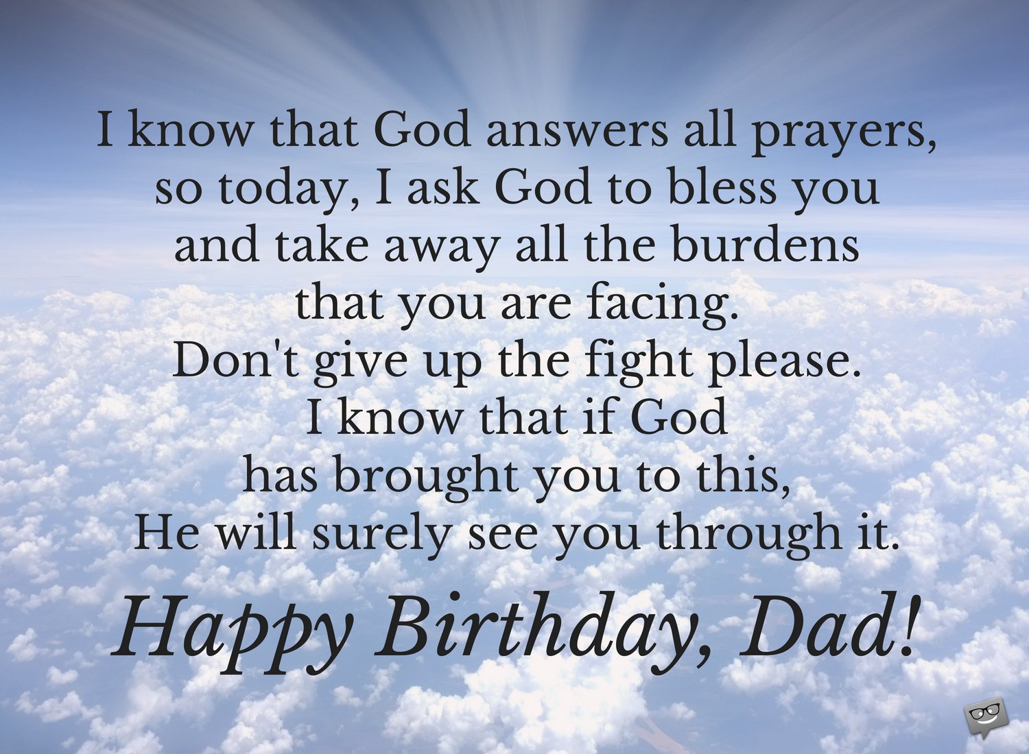 Happy Birthday Dad God Bless You Birthday Prayers For Father | Grateful To God You Are My Dad