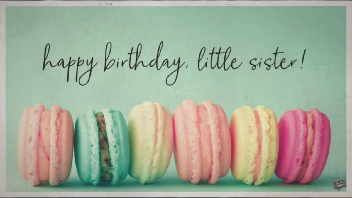 'Video thumbnail for Happy Birthday, Little Sister! | 33 Wishes for Her'