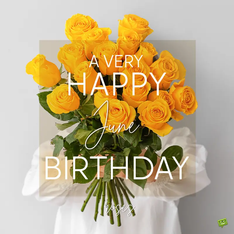 Beautiful bouquet of roses on a window with text Happy Birthday
