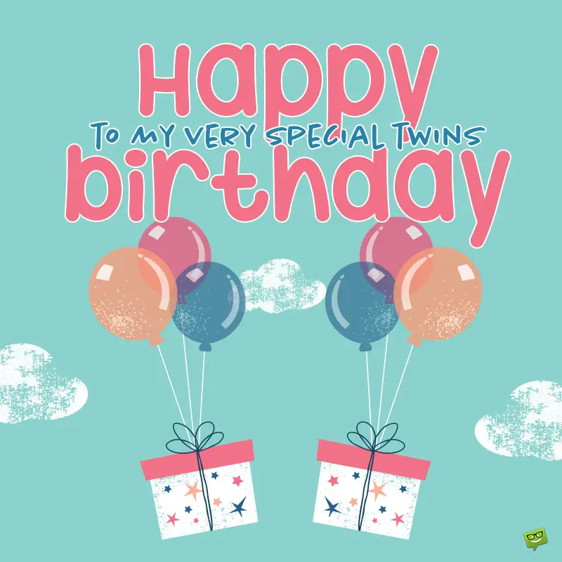 Birthday Wishes For Twin Sisters Happy Birthday Card