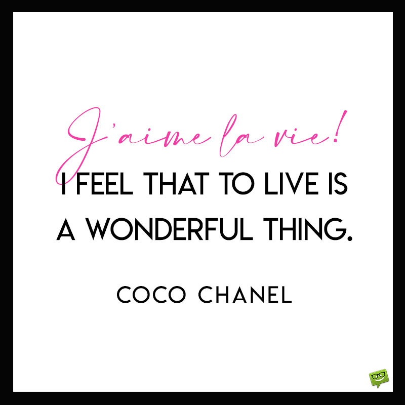 101 Coco Chanel Quotes About Life, Beauty and Style