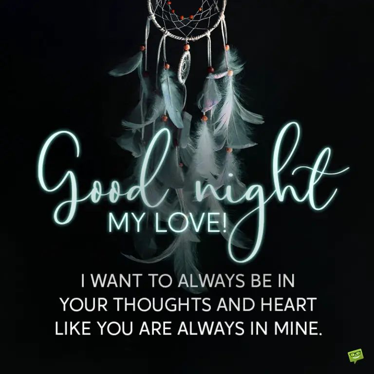Good Night, My Love | 100 Messages + A Kiss Before You Sleep