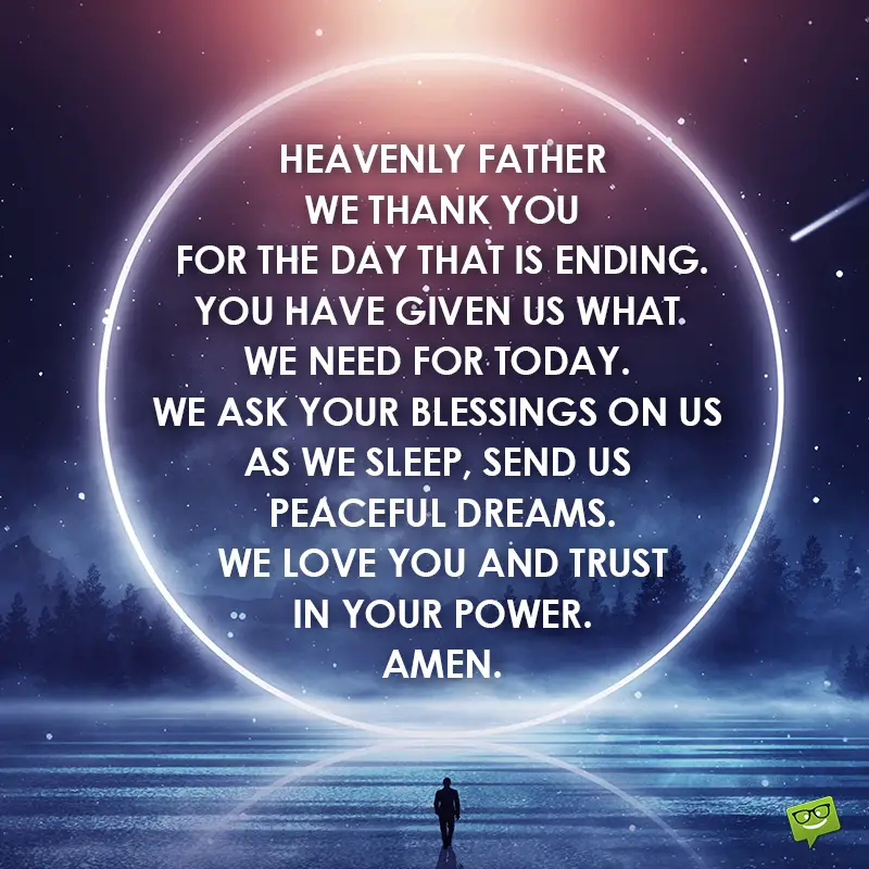 good night prayer quotes for my love