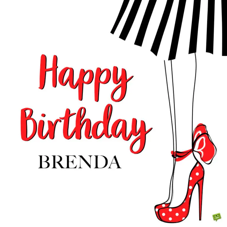 Happy Birthday Brenda Images Wishes And Memes To Share 0878