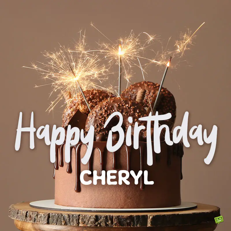 100+ HD Happy Birthday Cheryl Cake Images And Shayari