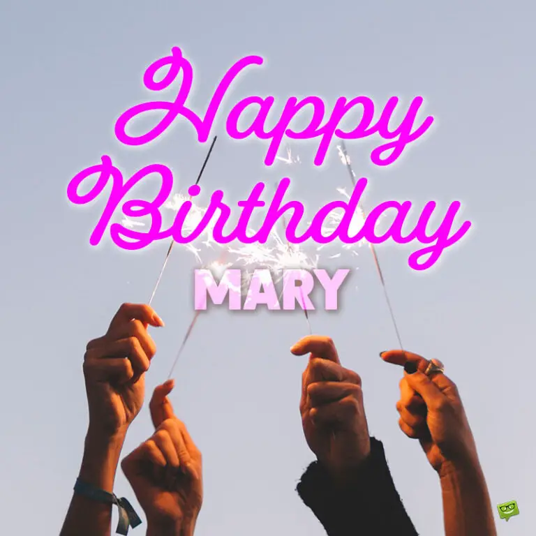 happy birthday image for Mary.