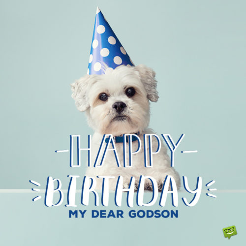 Happy Birthday, Godson!