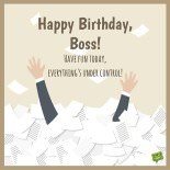 Happy Birthday Wishes for your Boss | Professionally Yours