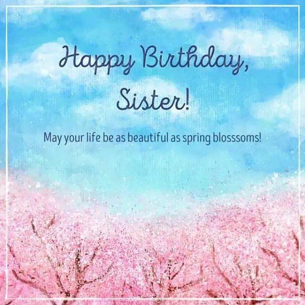 Happy Birthday, Sister! | 40 Cute Wishes for Her