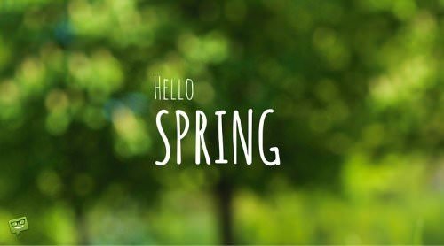 Hello Spring Quotes to Celebrate the Coming of Spring