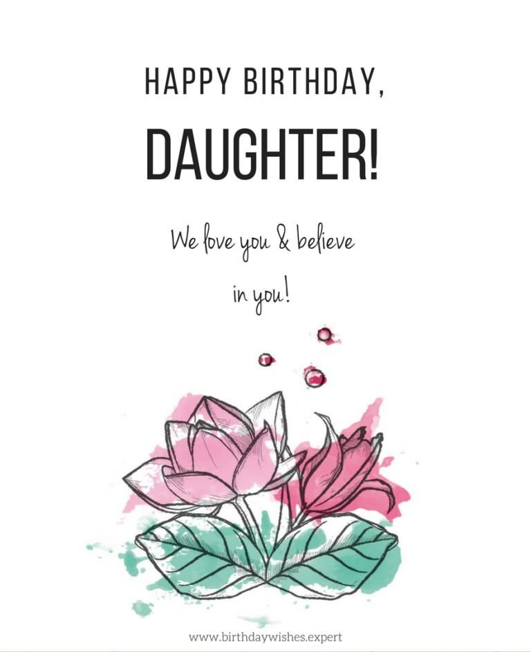 Happy Birthday, Daughter! | Wishes for Girls of All Ages