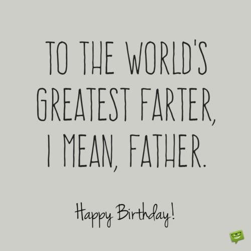 Featured image of post Funny Birthday Wishes For Dad From Daughter