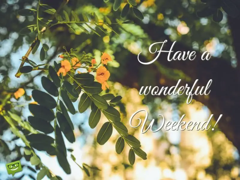 Have a Nice Weekend | Beautiful Weekend Quotes