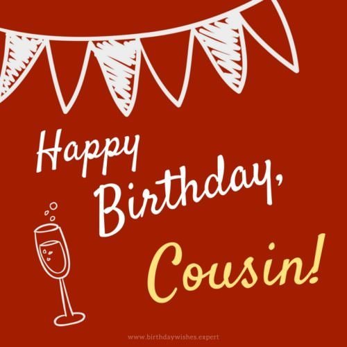 Happy Birthday, Cousin! | Grateful to Have You