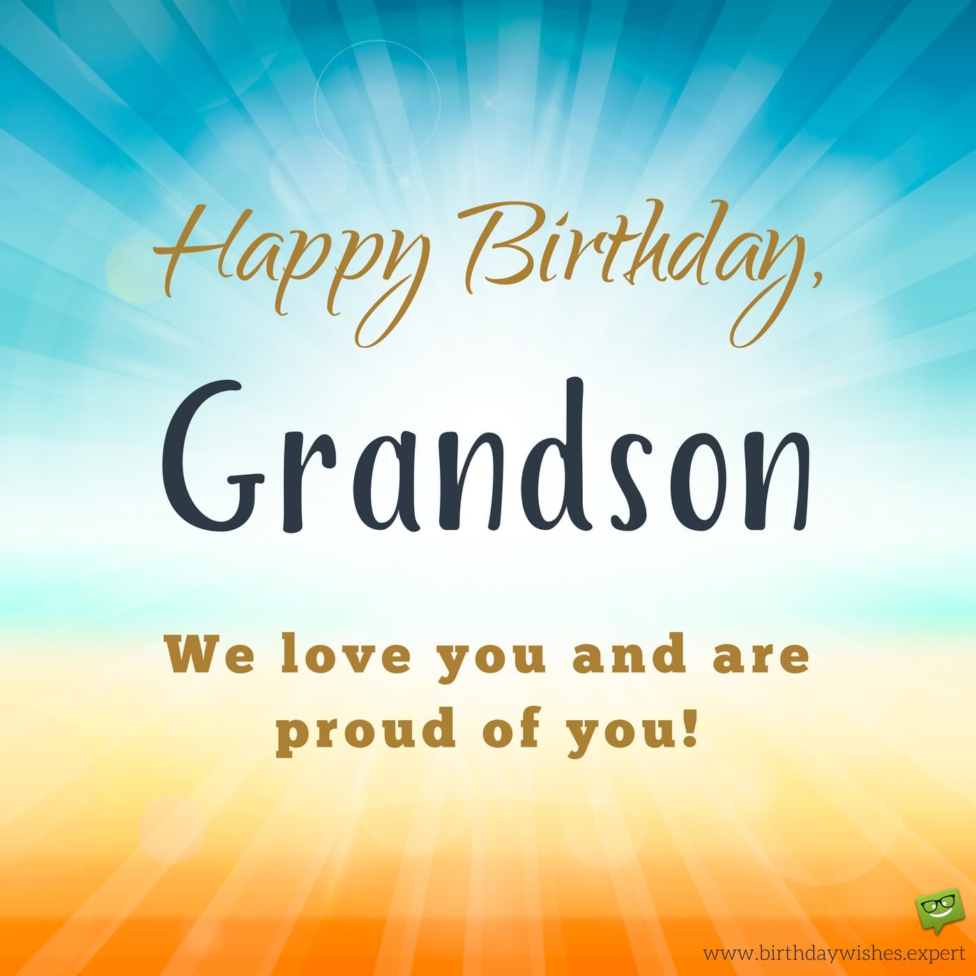 Happy Birthday, Grandson! | Your Hi-Tech Grandma & Grandpa