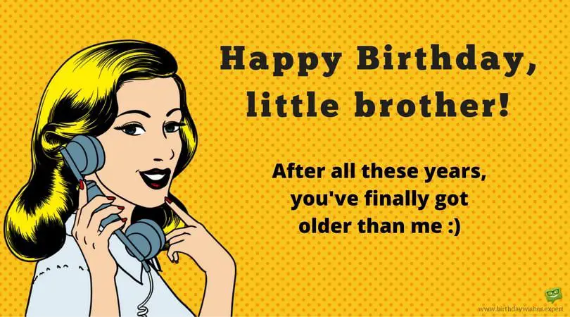 Funny Birthday Wishes For Brothers No Cake Big Enough