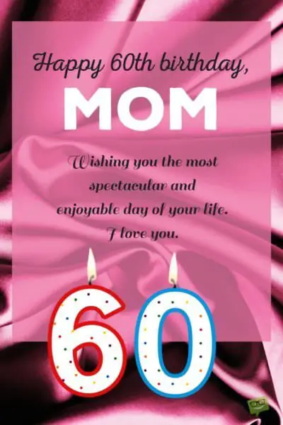 what to get mother for 60th birthday
