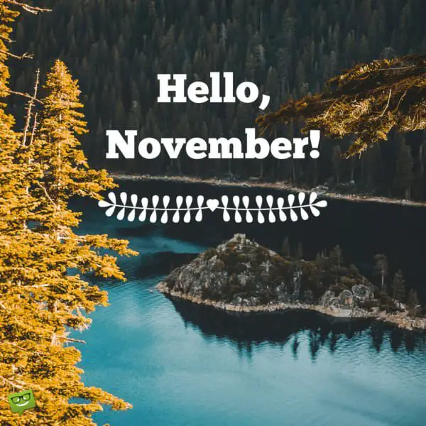 Hello, November! | Quotes for the Month of Gratitude