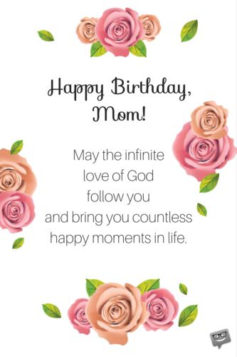 spiritual birthday wishes for mother