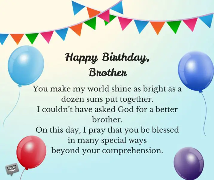 Best Birthday Prayers for Brothers : A Blessed Celebration