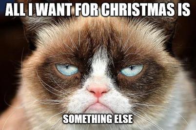 no cat meme christmas