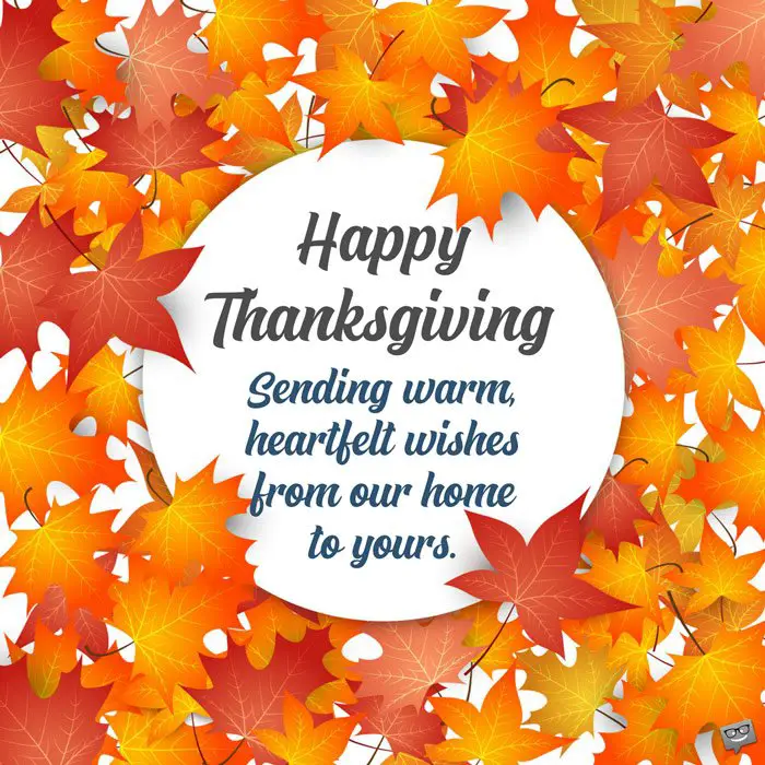 Happy Thanksgiving Wishes for Friends as Words of Gratitude