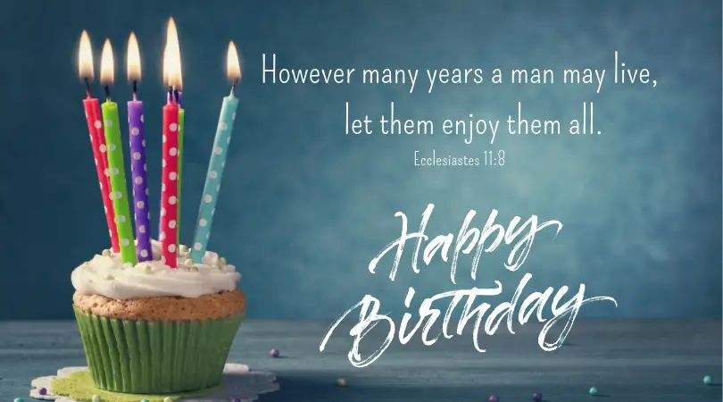 Inspiring Bible Verses For Those Celebrating Their Birthday