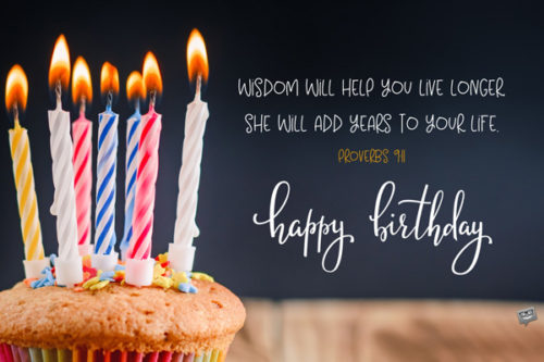 Christian Birthday Wishes and Bible Verses for Birthdays