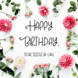 Happy Birthday, Sister-in-Law! | The Special Day of My Sis