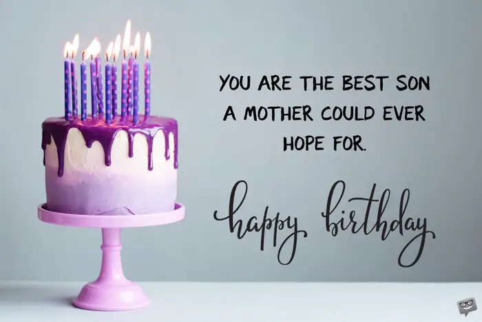 wallpapers Happy Birthday Son Images From Mom birthday wishes expert.