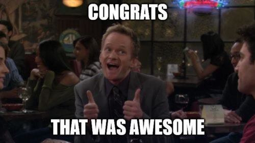 40 Congratulations Memes to Give Them A Thumbs Up