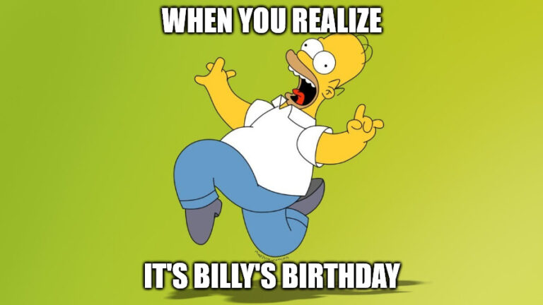 Happy Birthday Billy Images Wishes And Memes For Him