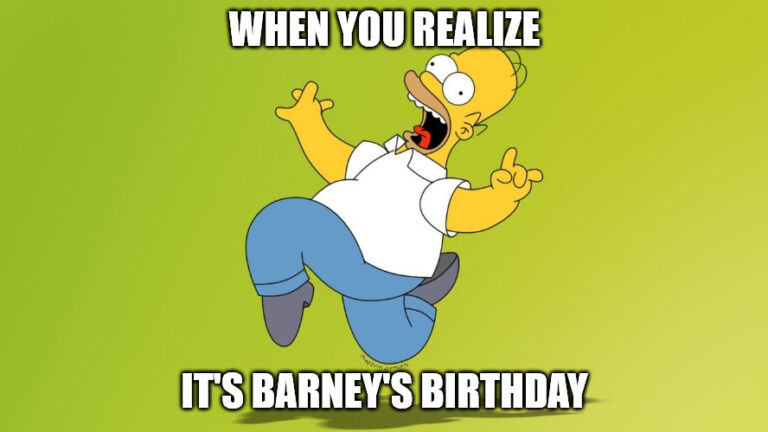 Happy Birthday, Barney! | Images, Wishes and Memes for Him