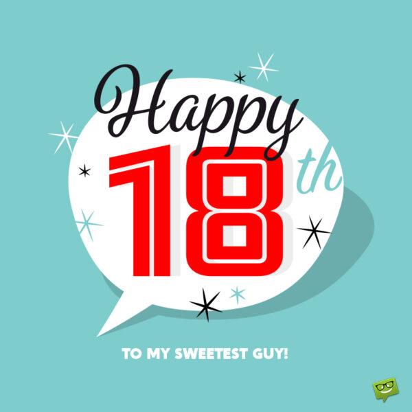 18 Happy 18th Birthday Wishes For Your Nephew