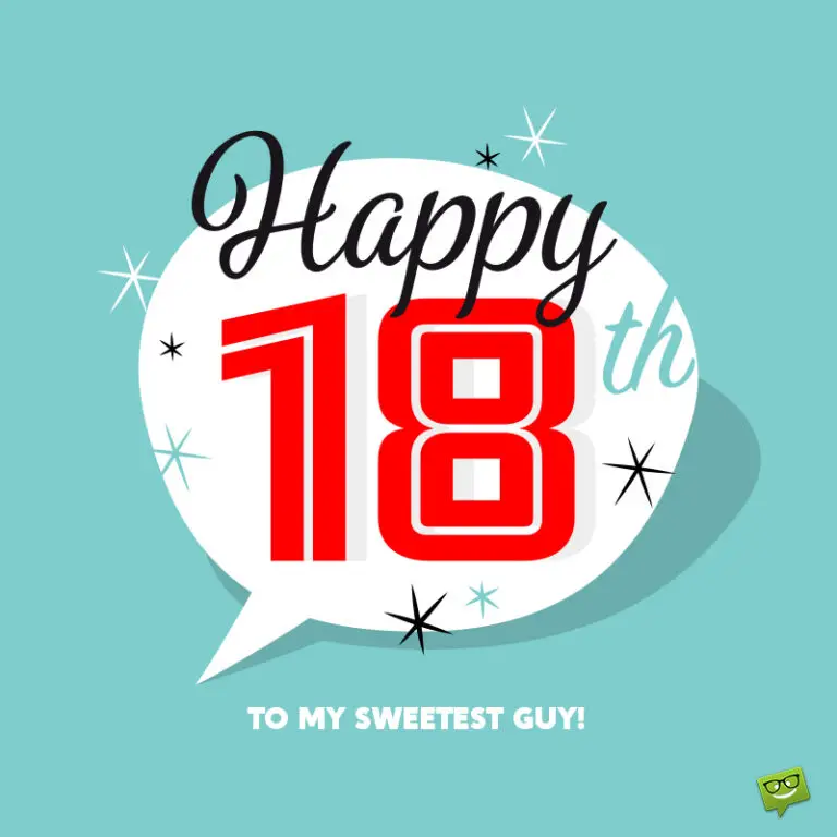 18 Happy 18th Birthday Wishes for your Nephew