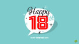 Happy 18th Birthday wishes for Nephew